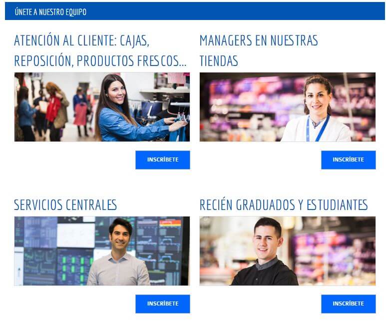 ofertas de trabajo en carrefour