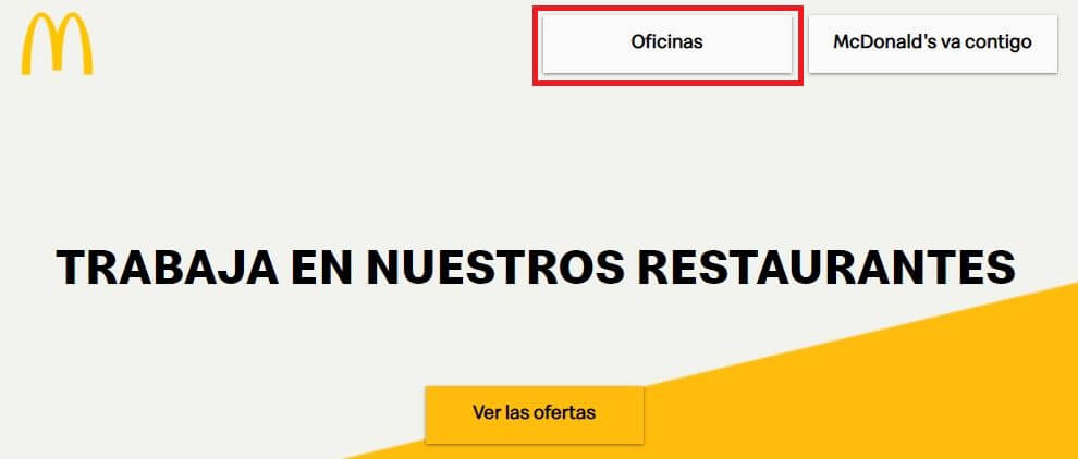 trabajar en oficinas y restaurantes de macdonalds